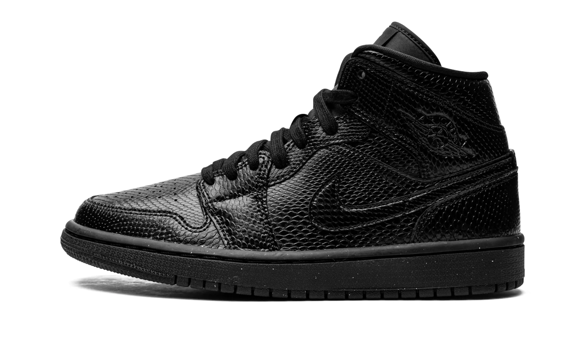 WMNS AIR JORDAN 1 MID "Black Snakeskin" - 1