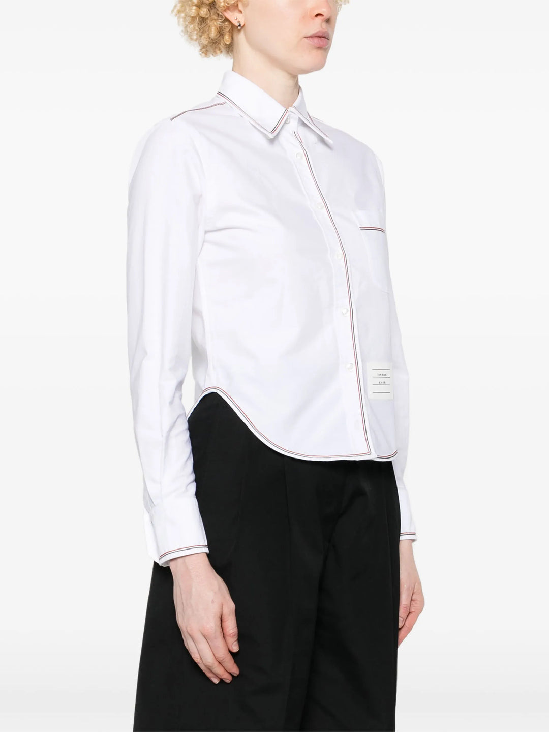 Long Sleeve Classic Cropped Top - 3