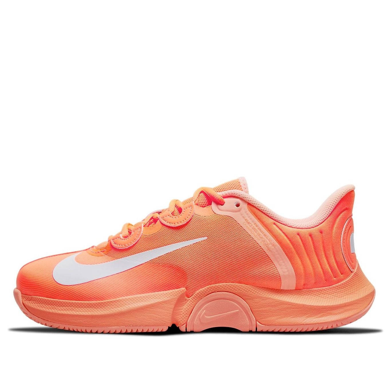 (WMNS) Nike x Naomi Osaka Court Air Zoom GP Turbo 'Total Orange' DC9164-800 - 1