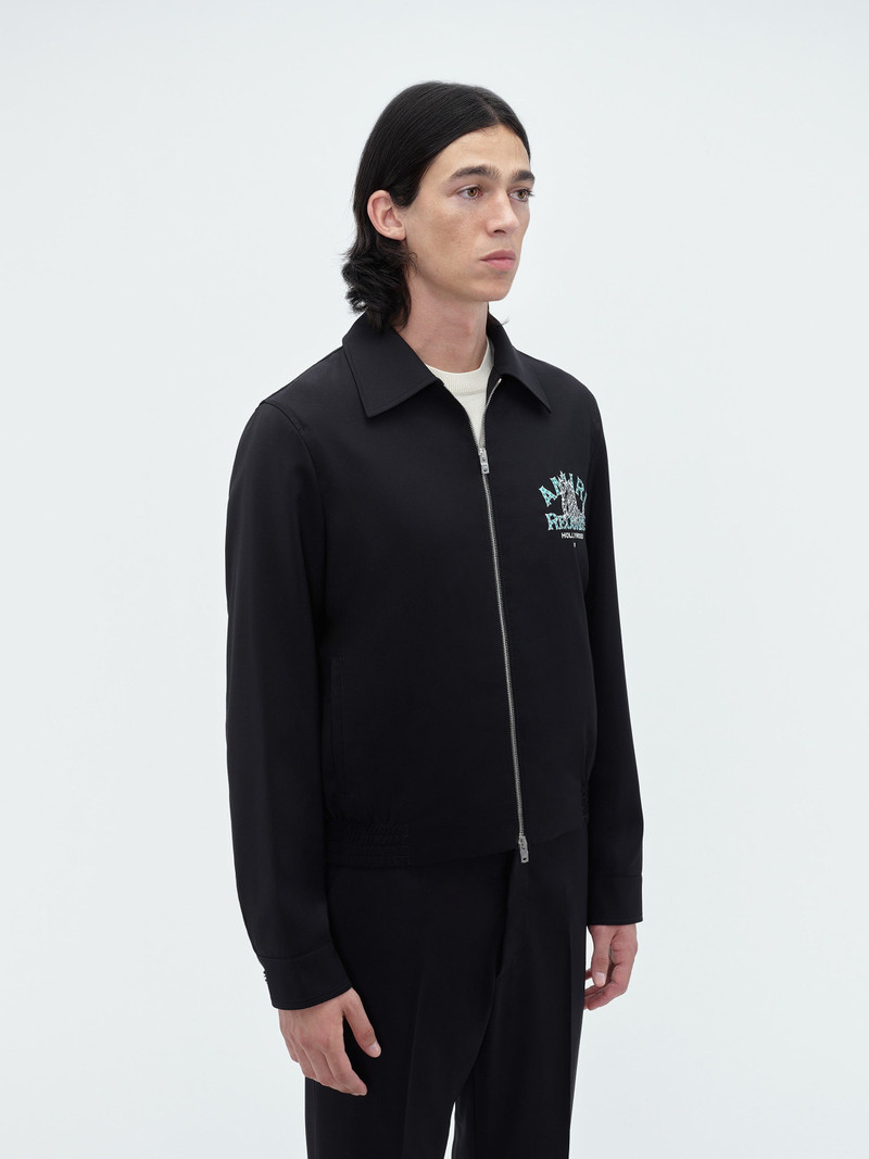 CRYSTAL EMBELLISHED WOLF BLOUSON 3