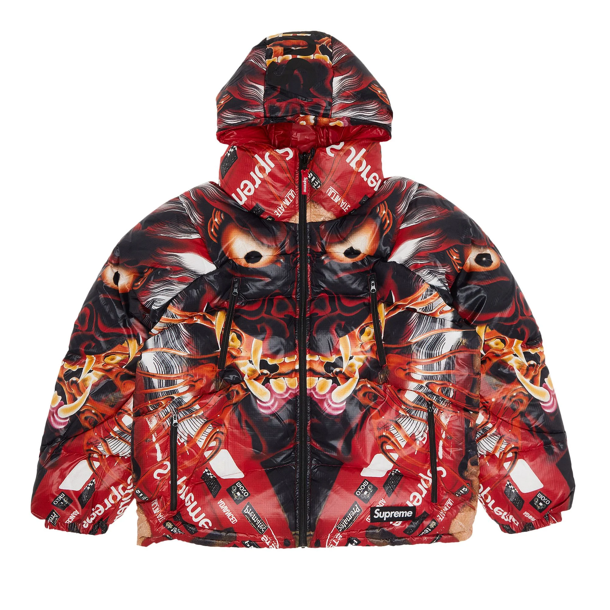 Supreme Reversible Featherweight Down Puffer Jacket 'Red' - 1