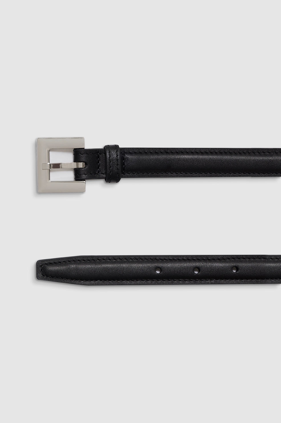 Nicola Belt - Black With Silver - 5