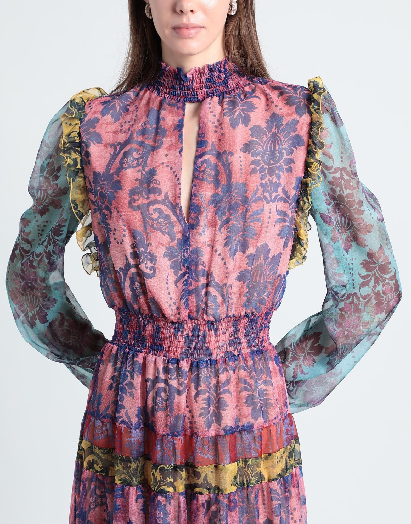 Antique rose Women's Long Dress - 4