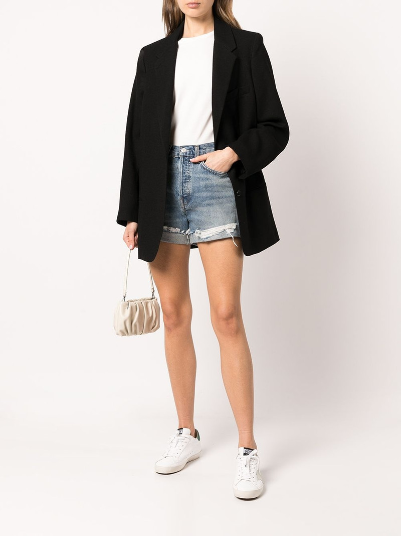 AGOLDE Parker denim shorts outlook