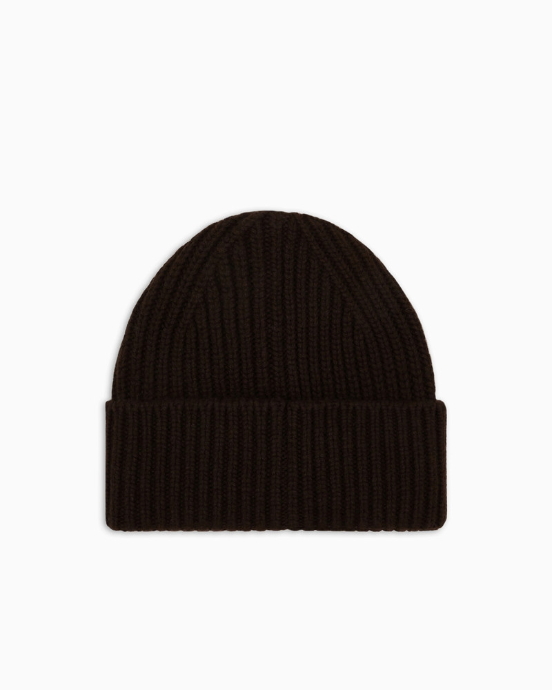 GIORGIO ARMANI GIORGIO ARMANI NEVE CASHMERE BEANIE outlook