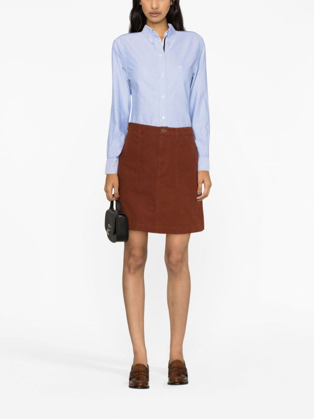 Button-Down Cotton Oxford Shirt - 2