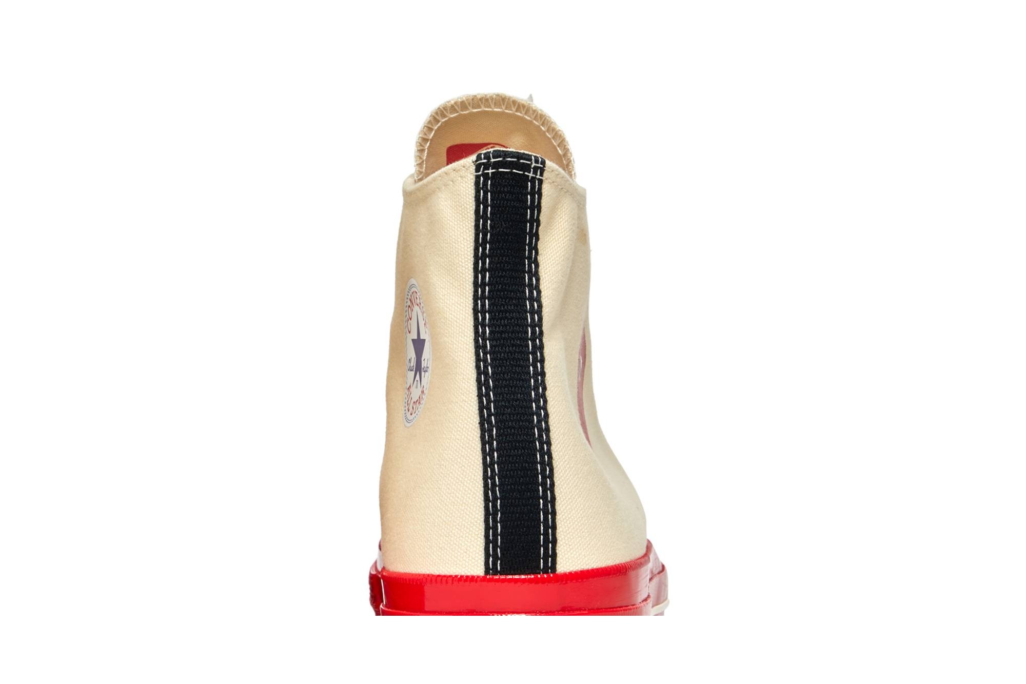 Comme des Garçons Play x Chuck 70 High 'Pristine Red' - 7
