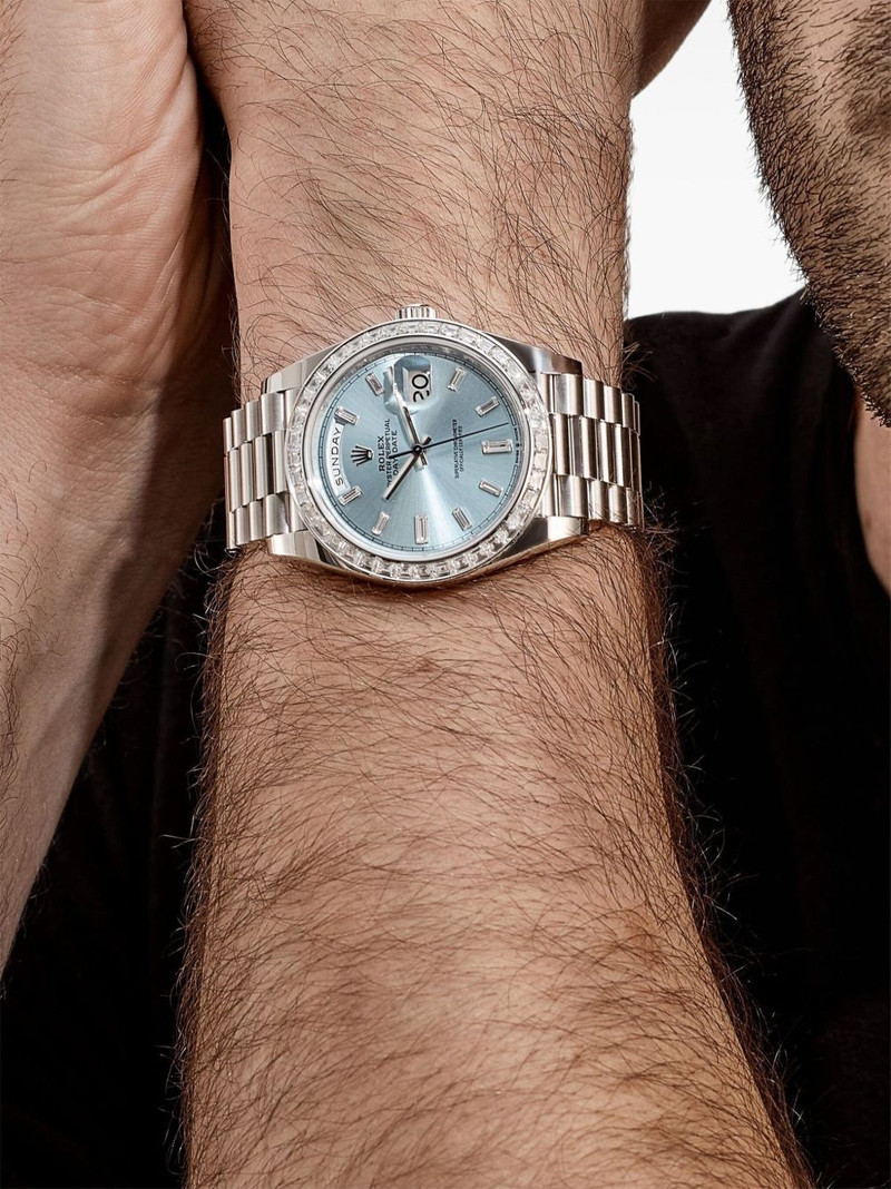 ROLEX 2017 Day-Date diamond-bezel 40mm outlook