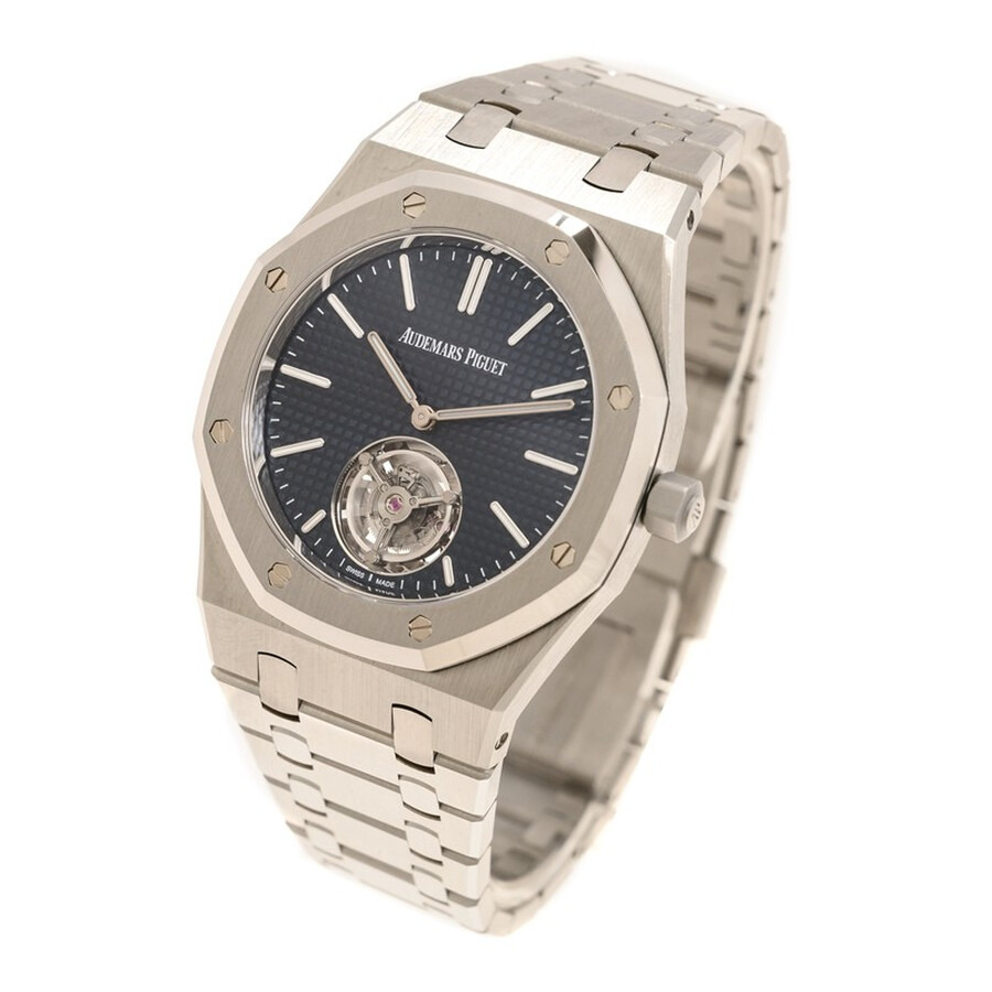 Audemars Piguet Royal Oak "50th Anniversary" Tourbillon Automatic Blue Dial Men's Watch 26670ST.OO.1 - 3