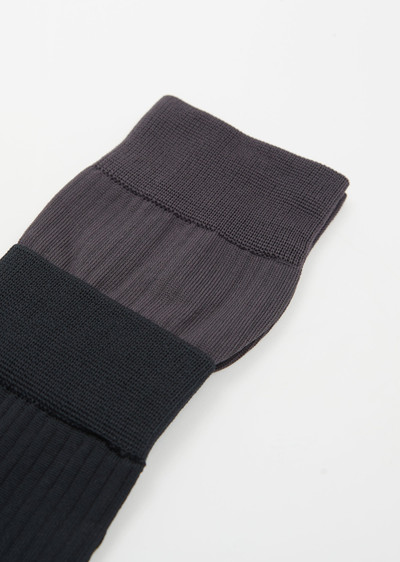 sacai Layered Socks - Black outlook