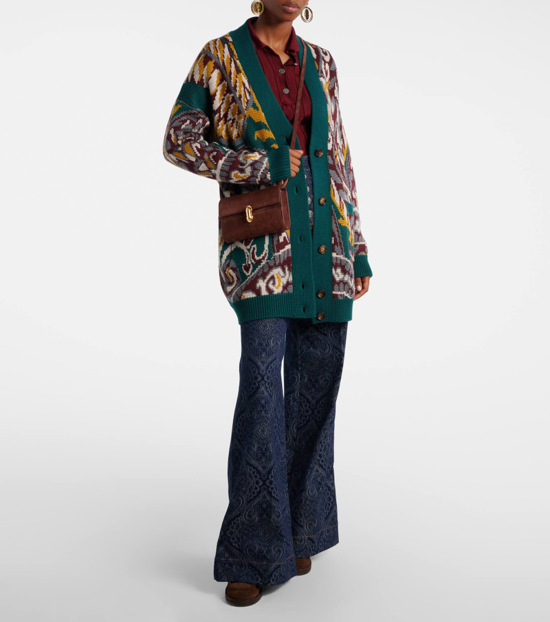 SAVETTE Symmetry Mini suede shoulder bag outlook