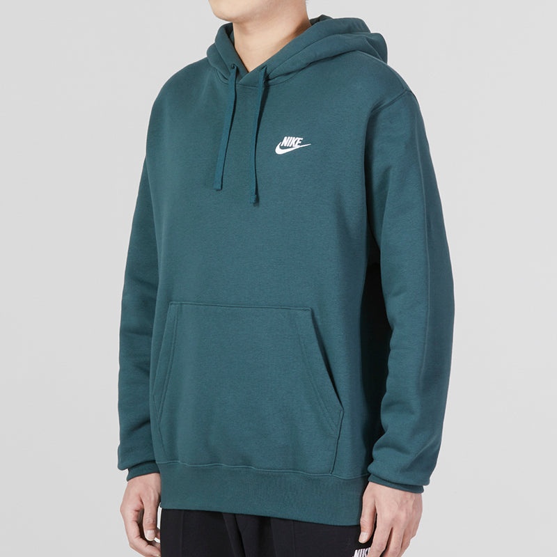 Nike knitted hooded pullover sports casual sweatshirt 'Green' BV2655-309 - 3