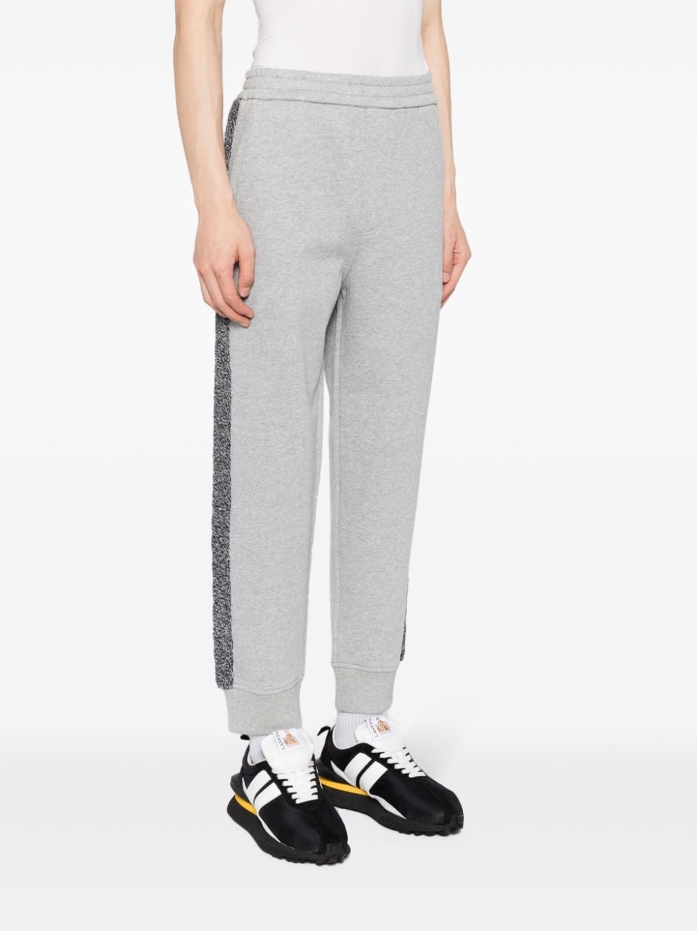 striped low-rise track pants - 3
