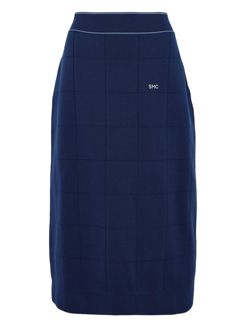 high-waisted midi skirt 1