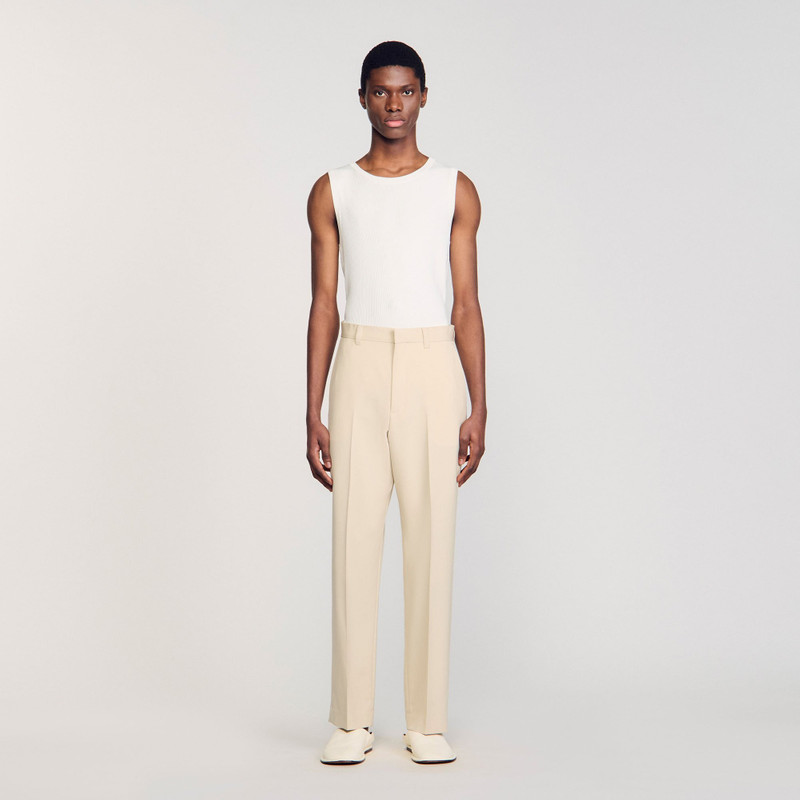 Sandro WOOL SUIT TROUSERS outlook