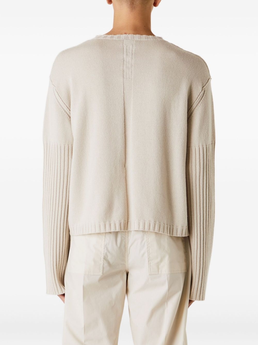 cashmere round-neck sweater - 3
