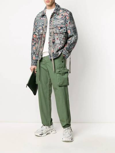 Off-White utility pocket straight trousers outlook