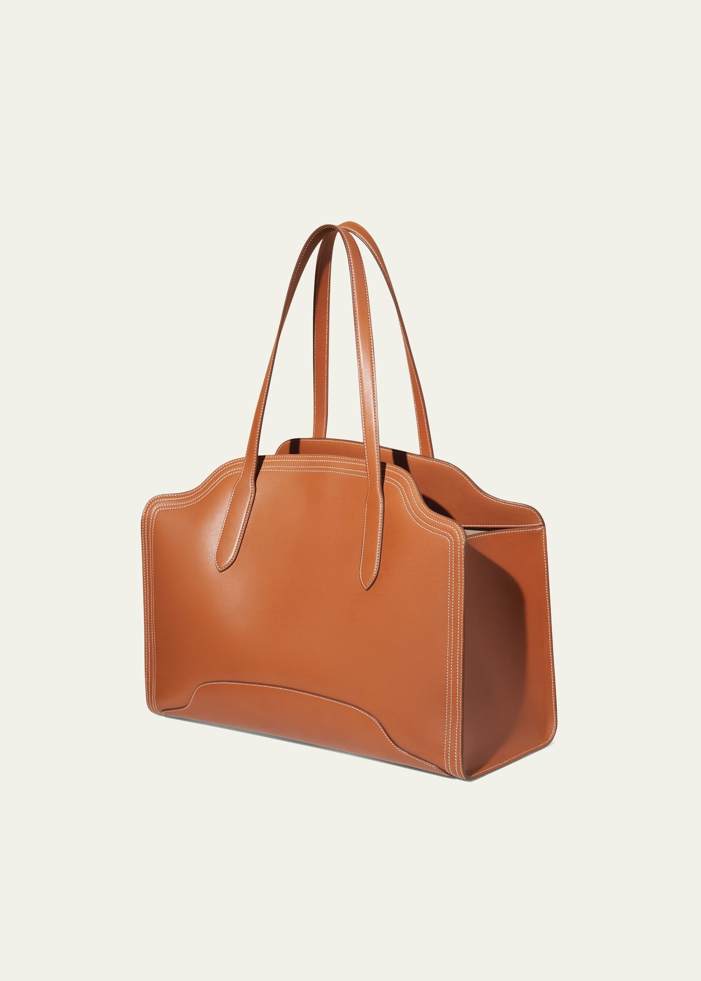 Alba Cabas Leather Handbag - 2