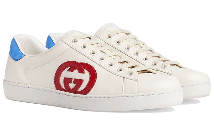Gucci Ace 'Interlocking G - White Red Blue' 625783-1XG70-9102 - 2