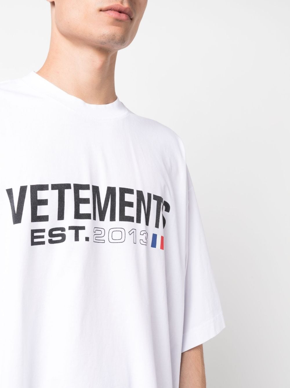 logo-print cotton T-shirt - 6