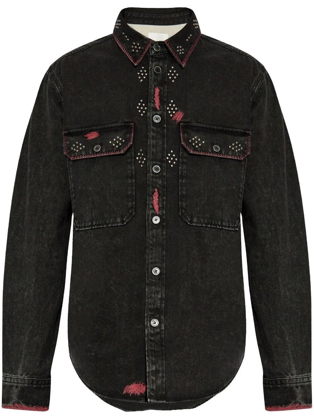 Osco denim overshirt - 1