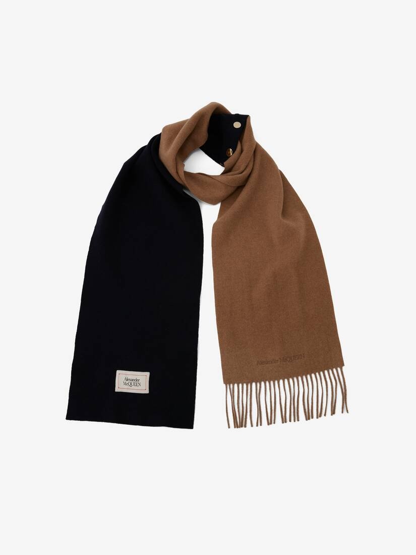 Hybrid Stripe Scarf in Blue - 3