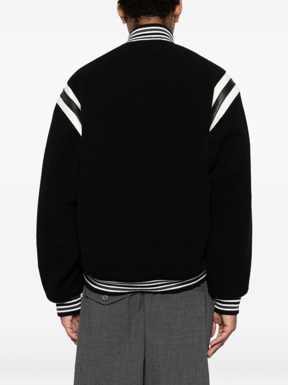 LOGO-EMBROIDERED BOMBER JACKET - 2