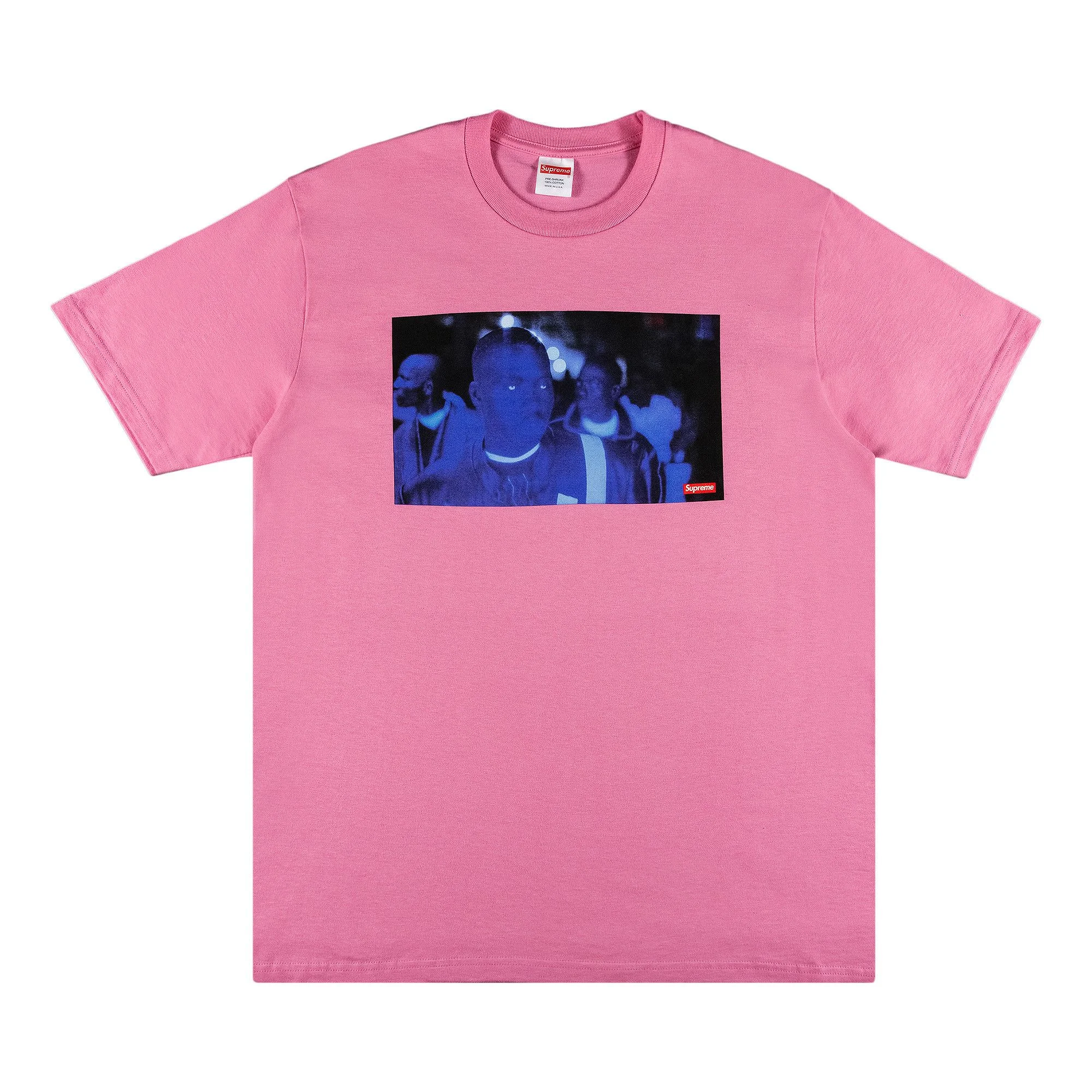 Supreme America Eats Its Young Tee 'Pink' - 1