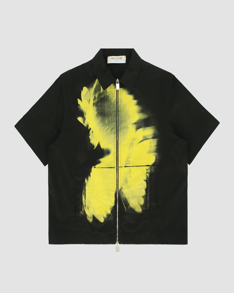 GRAPHIC ZIP S/S SHIRT 1