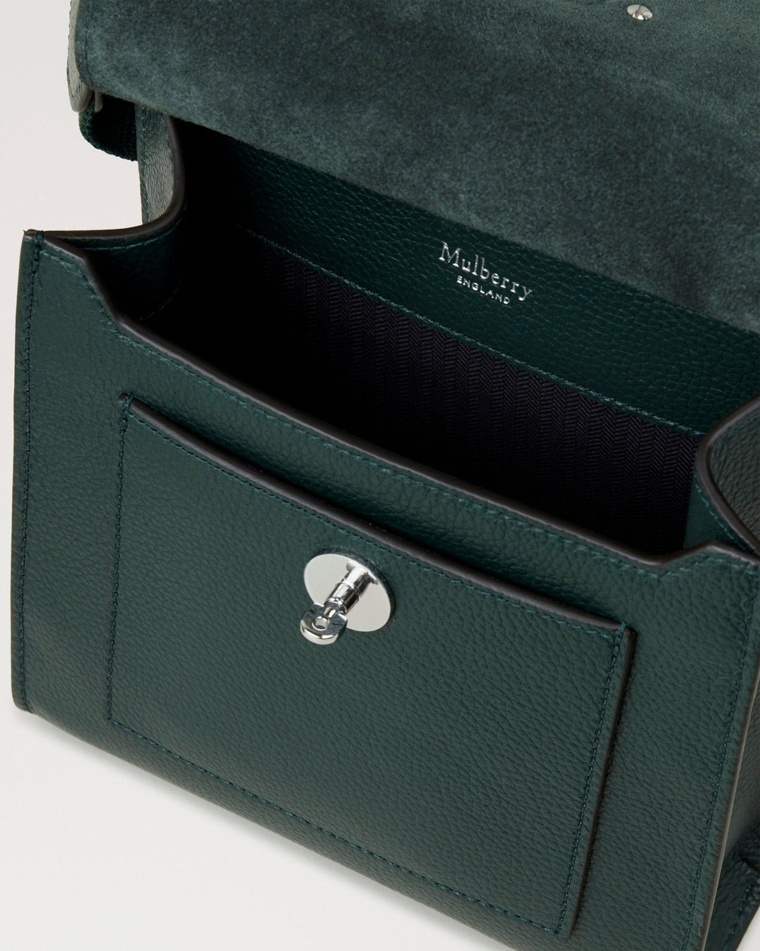 Small Antony Mulberry Green Small Classic Grain Leather - 4