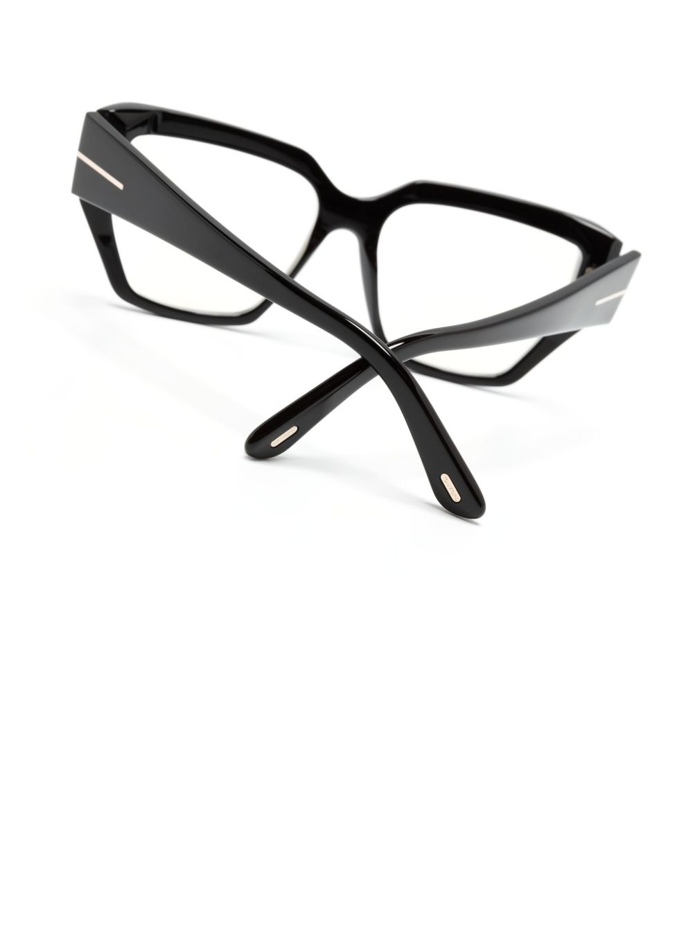 geometric-frame glasses - 3
