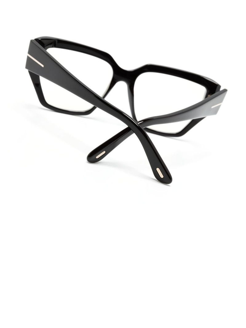 geometric-frame glasses 3