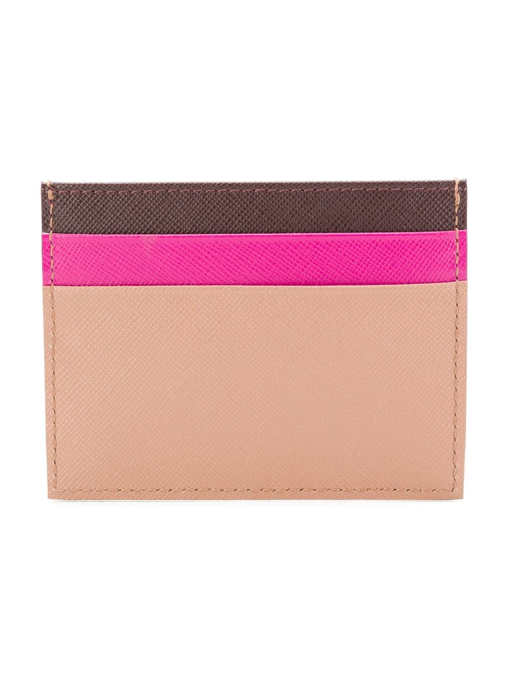 colour blocked card holder - 2