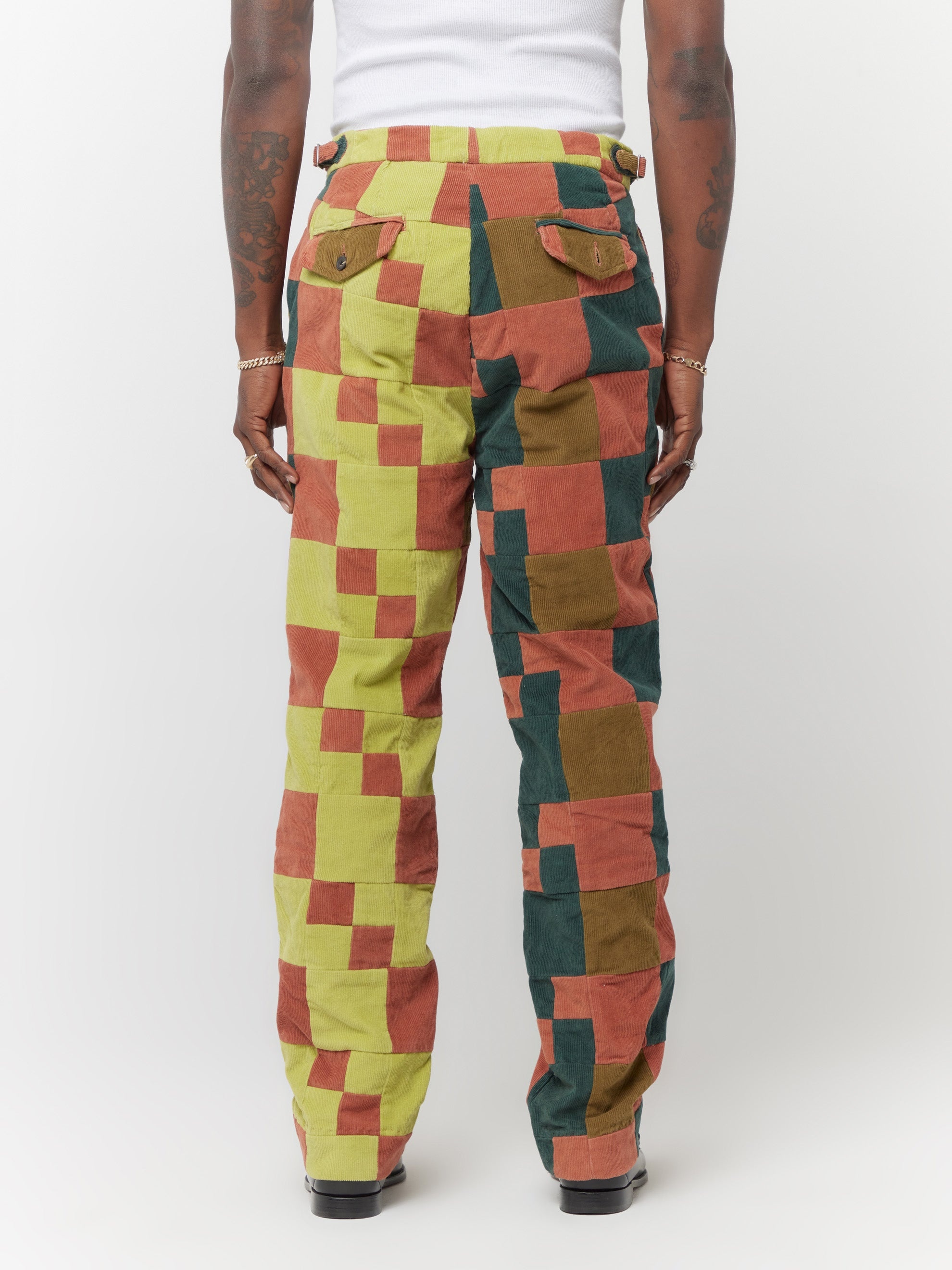 CORDUROY FOUR PATCH TROUSER - 4