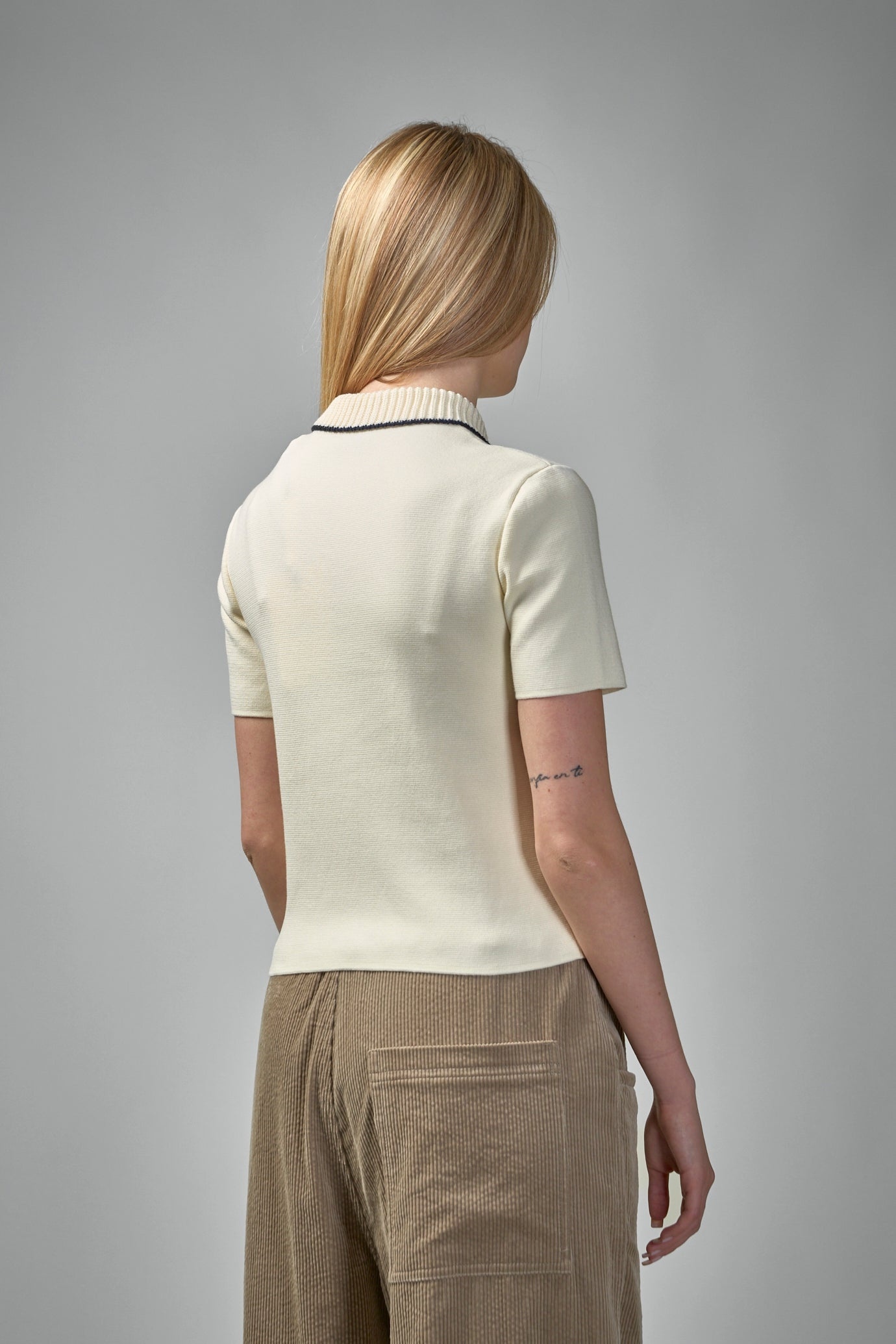 Knit Cotton Polo Shirt - 3