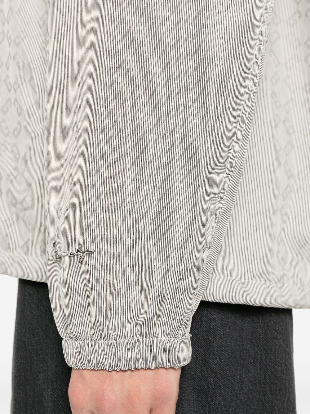 monogram 72-jacquard windbreaker - 5