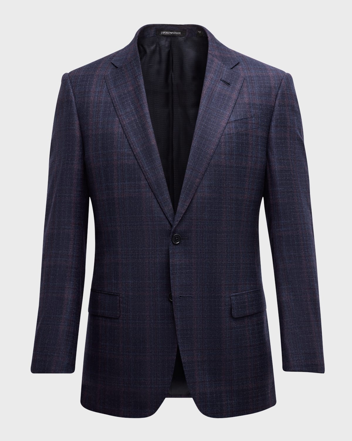 Men's Plaid Sport Coat - 9