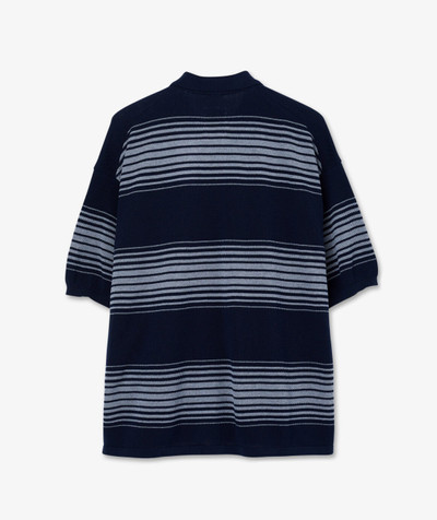 Nanamica Stripe Polo Sweater outlook