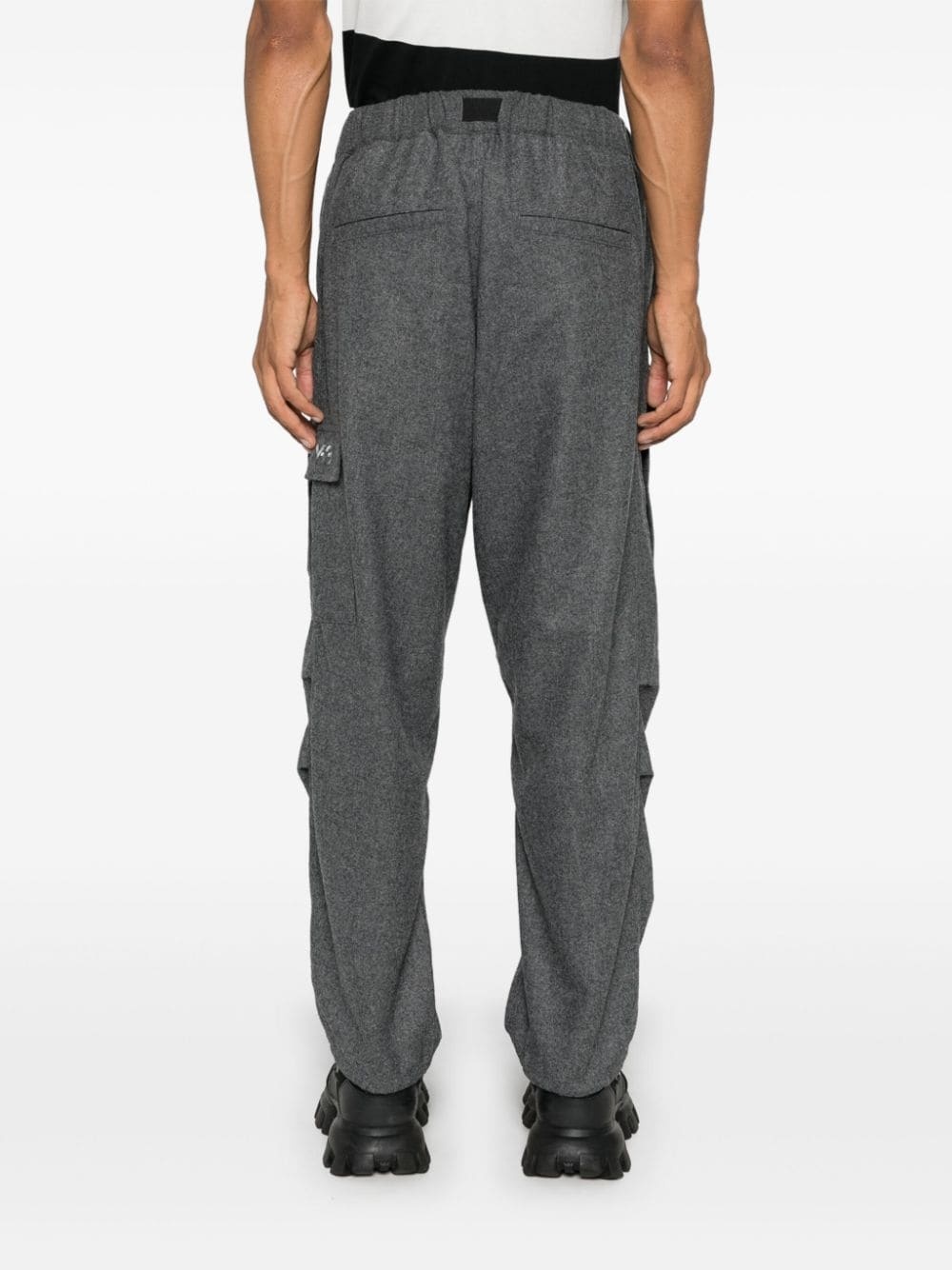 flannel cargo trousers - 5
