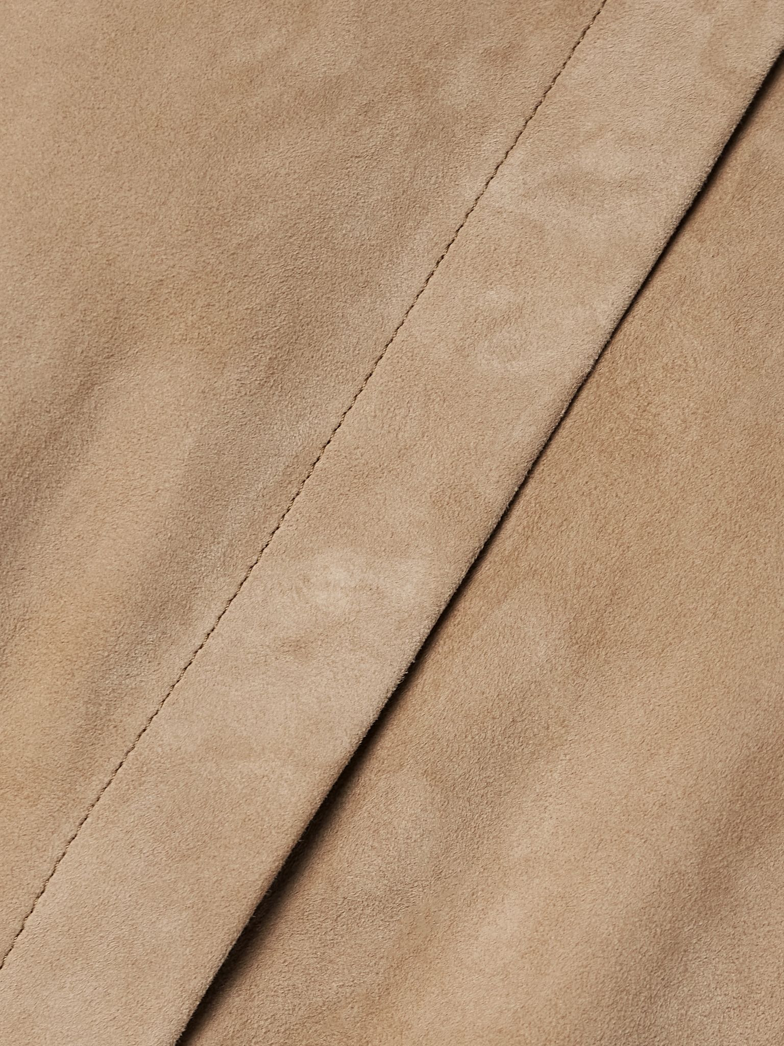Sanda suede shirt Beige - 5