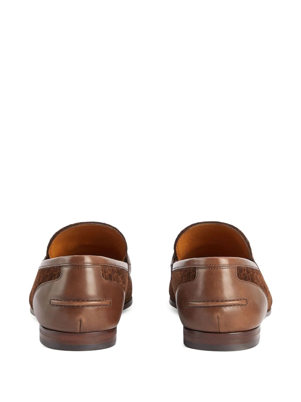 horsebit monogram loafers - 3