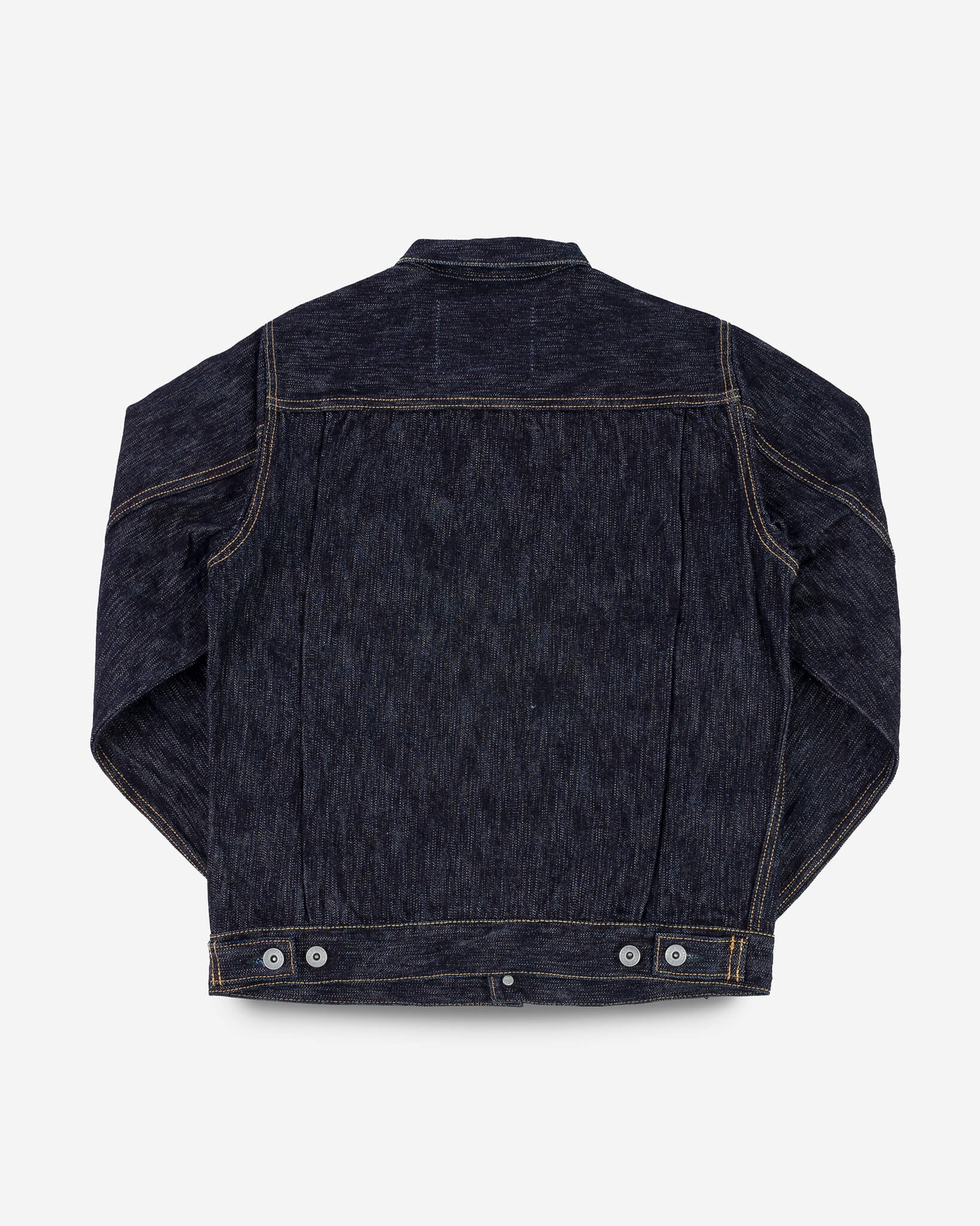 IHJ-507-SLB 16oz Slubby Selvedge Denim Type II Jacket - Indigo - 4