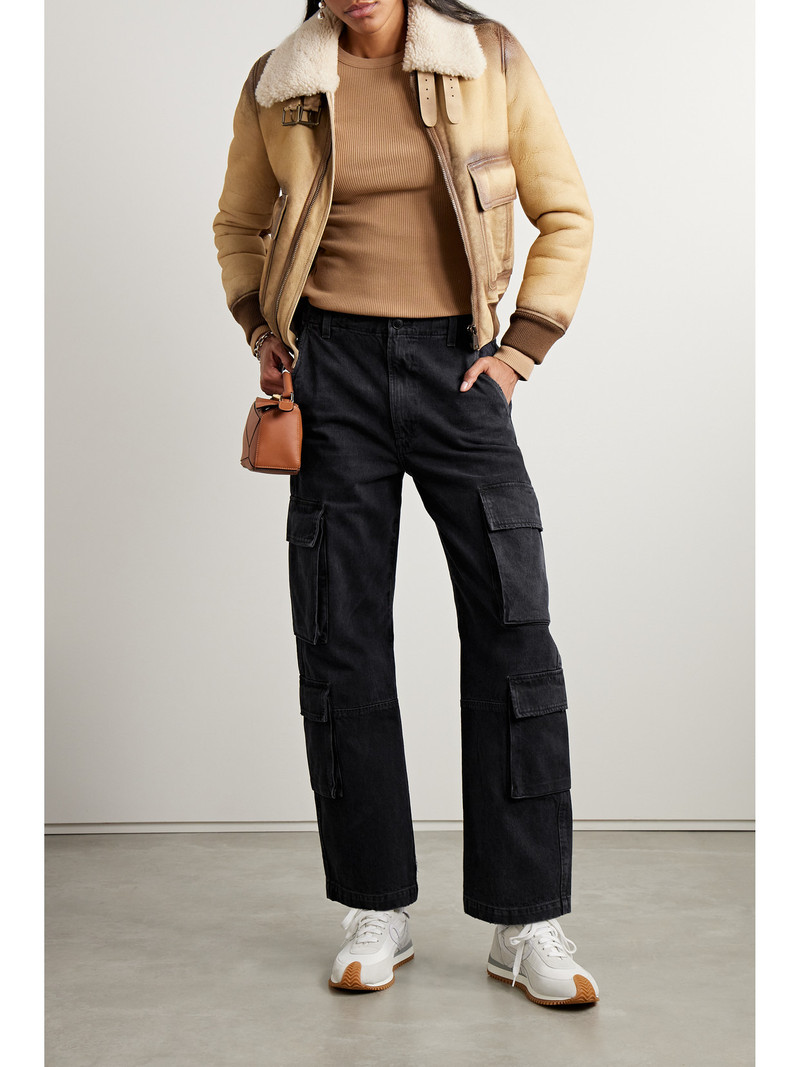 Citizens of Humanity + Net Sustain Delena Cargo High-rise Straight-leg Organic Jeans outlook