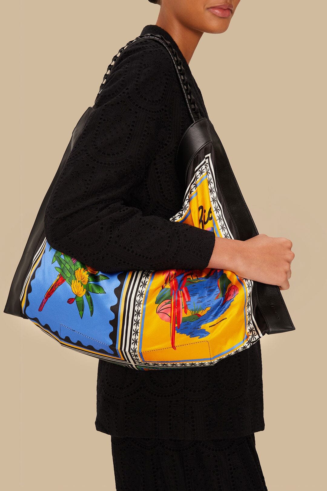 Tropical Birds Scarf Bag - 2