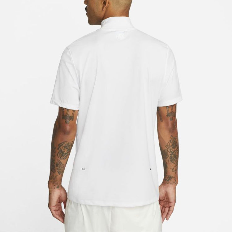Nike x NOCTA Drake Golf Mock Neck Top 'White' DJ5576-100 - 5