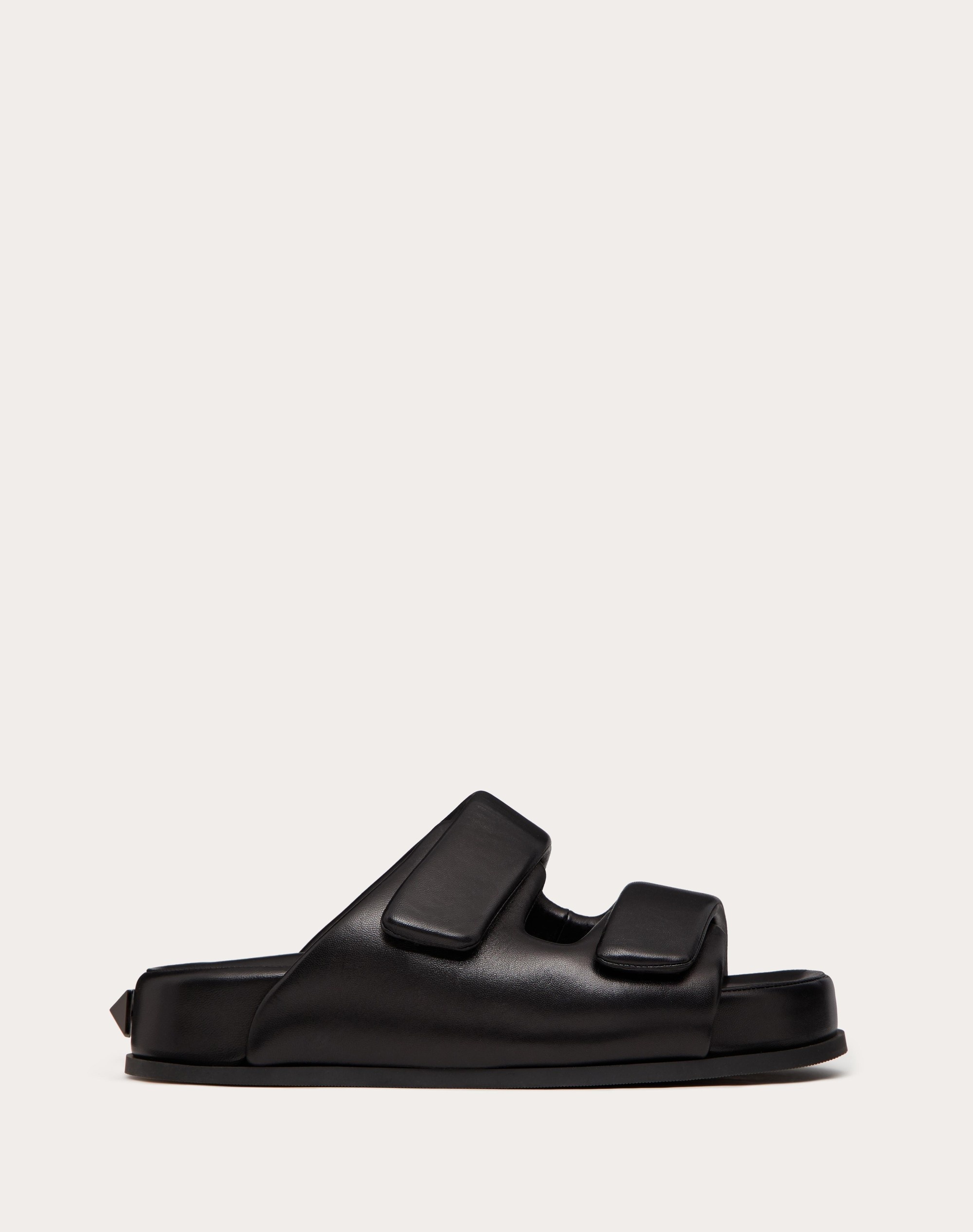 ROMAN STUD NAPPA SLIDE SANDAL - 1