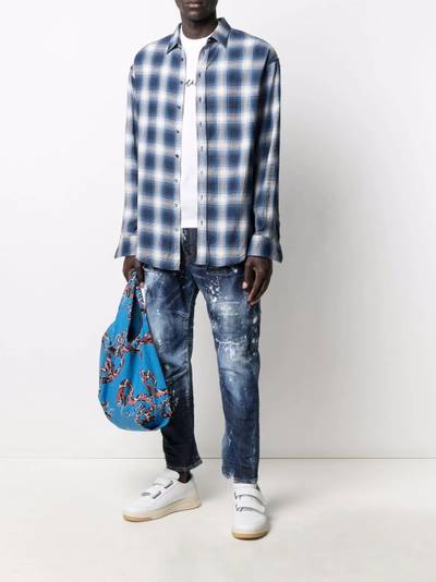 DSQUARED2 check-print shirt outlook