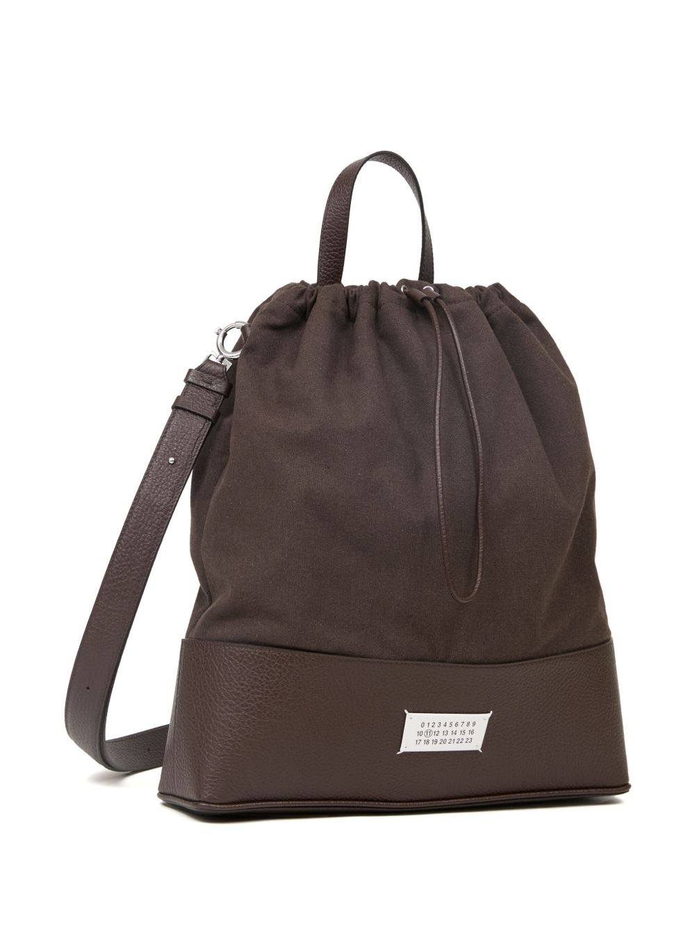 medium 5AC leather backpack - 4