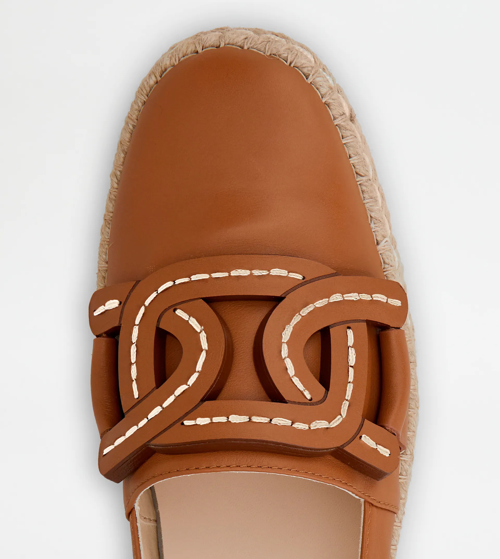 SLIP-ONS IN LEATHER - BROWN - 4