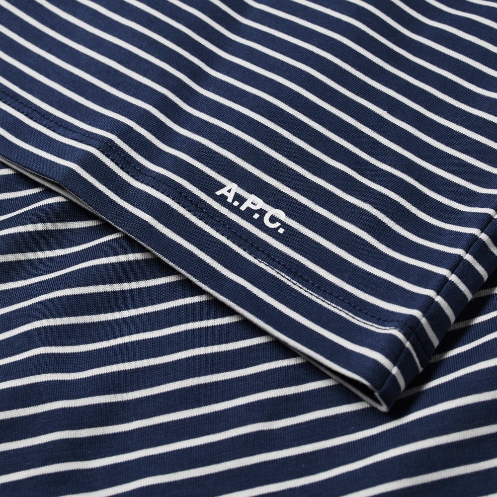 A.P.C. Aurelien Fine Stripe Tee - 2